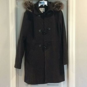 Ladies Nautica Wool Grey Coat